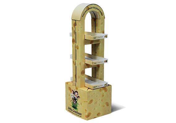 Display van karton Bella